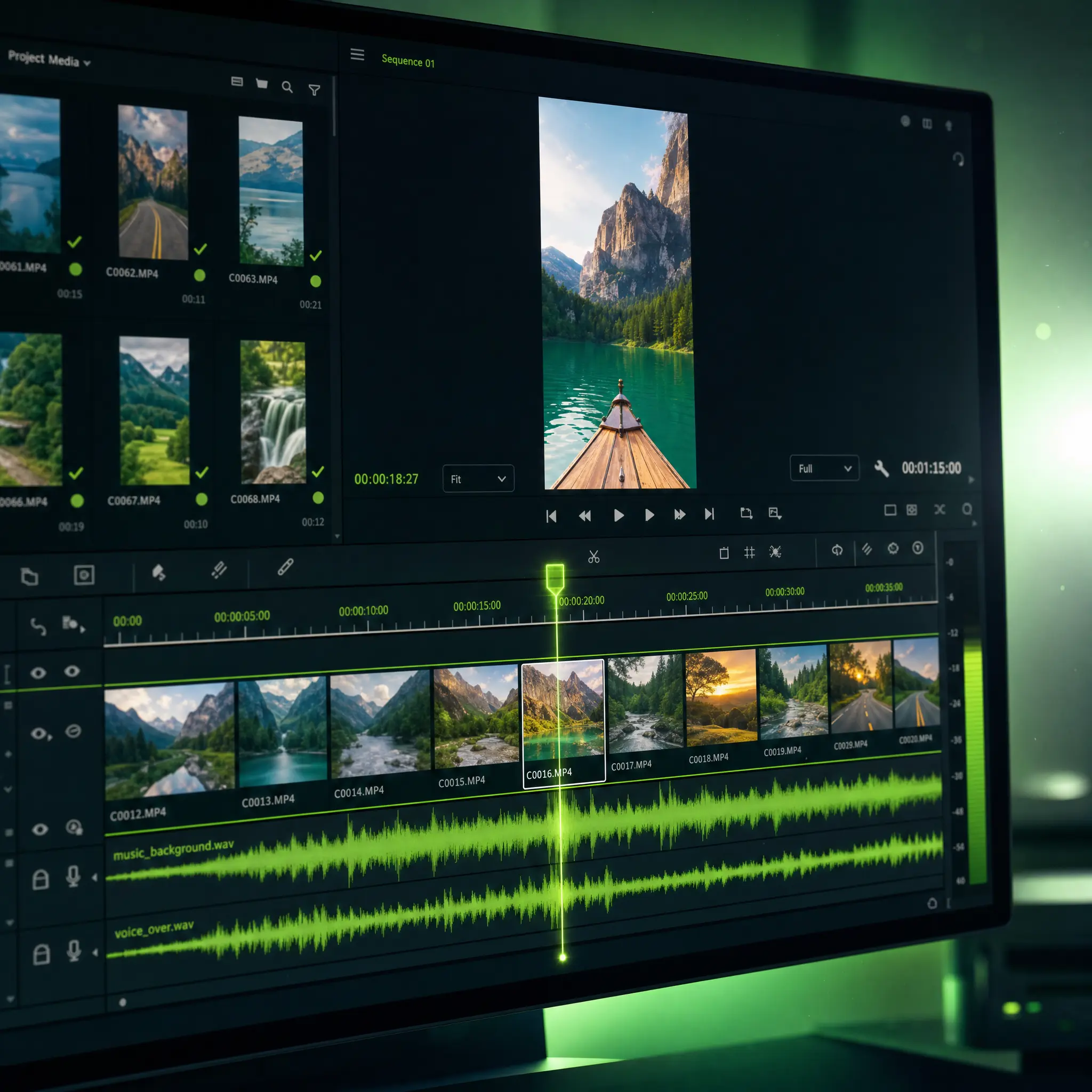 Video Editing example by ACE Digital Solutions